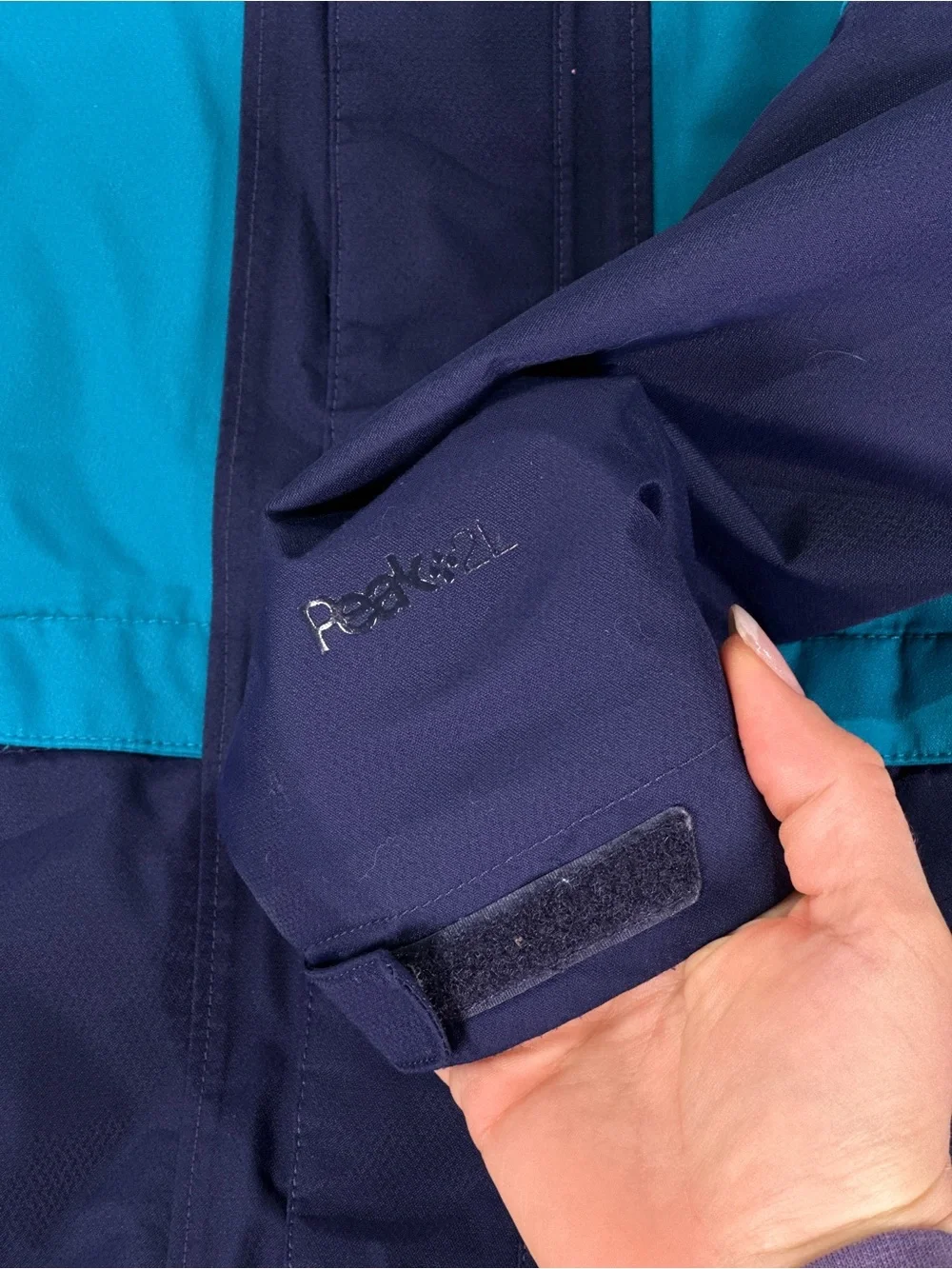 REI Co-op Peak 2L Insulated Ski Jacket Nylon Teal Navy Youth S